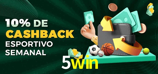 10% de bônus de cashback na 5win